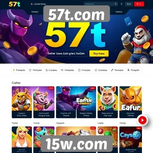 Comparação entre 57t.com e outros sites de jogos
