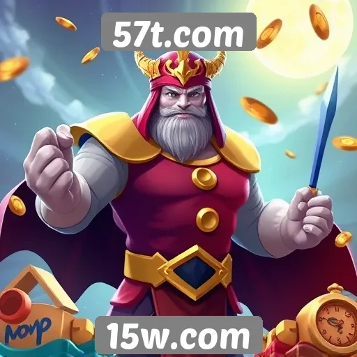 Visão geral do site de jogos 57t.com